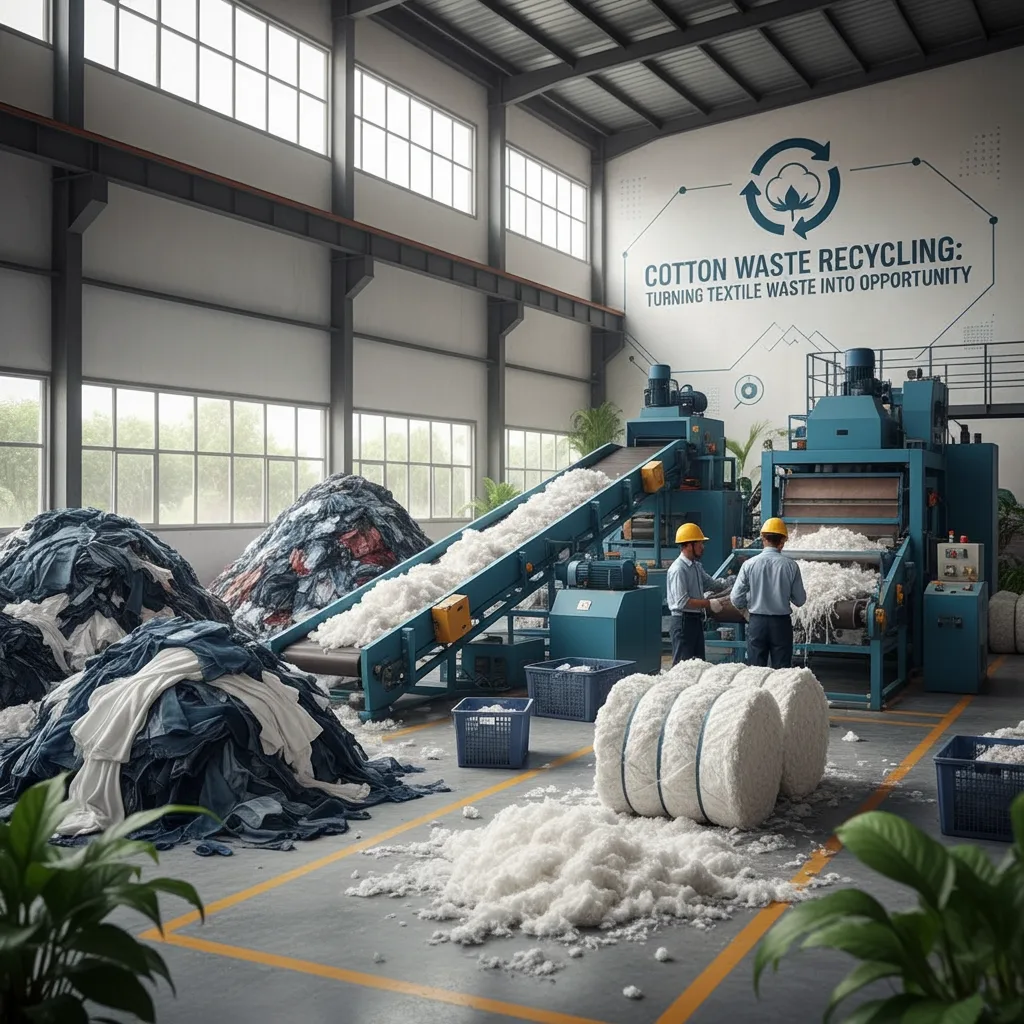 Cotton Waste Recycling: Turning Textile Waste into Opportunity