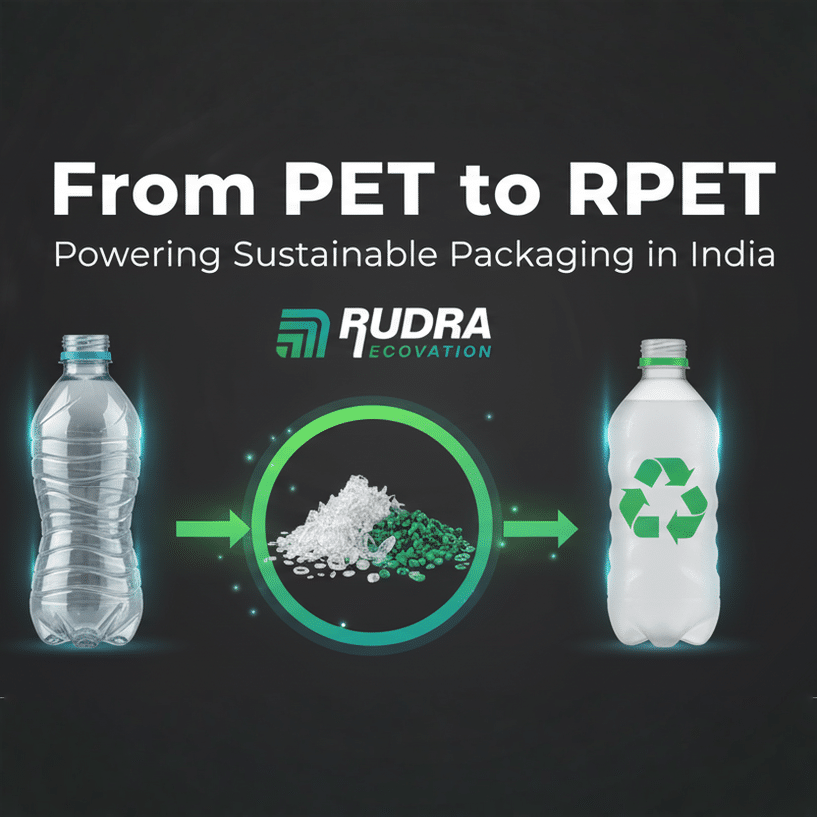 From PET to RPET | Rudra Ecovation – Powering Sustainable Packaging in India