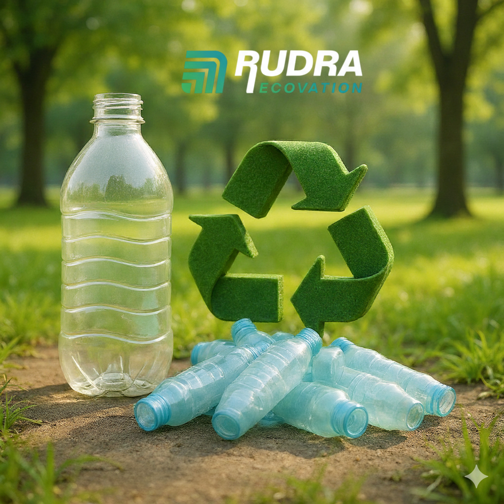 Polymer Bottle Recycling | Rudra Ecovation – Sustainable Recycling Solutions in India