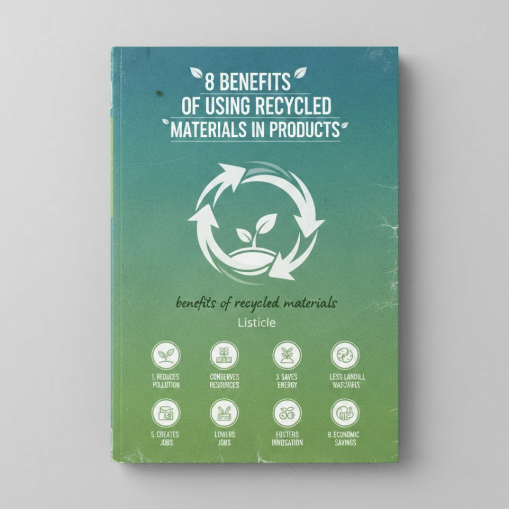 benefits of recycled materials