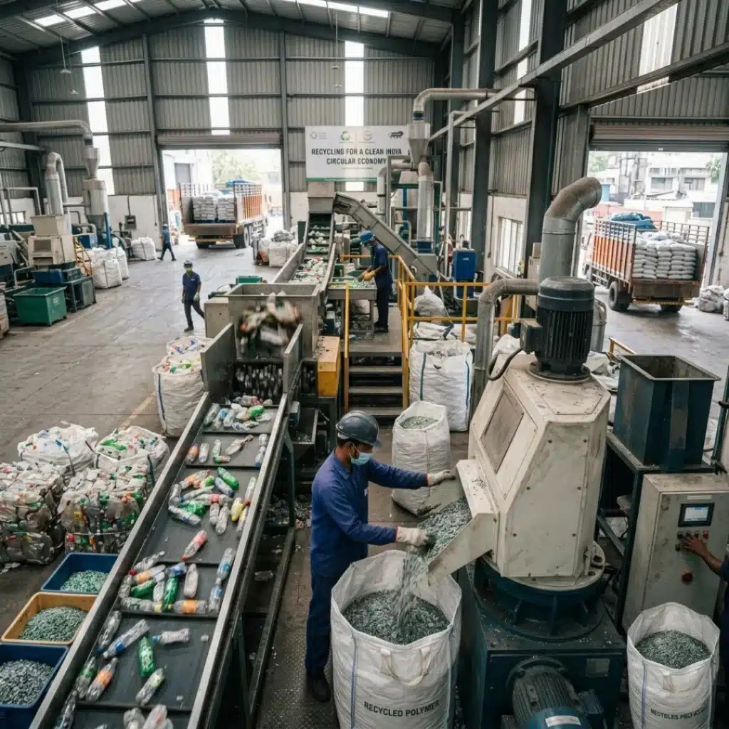 top plastic recycling company India