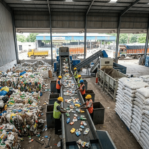plastic waste recycling company