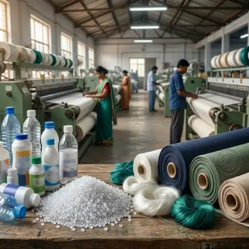 recycled polyester fabric manufacturers in India