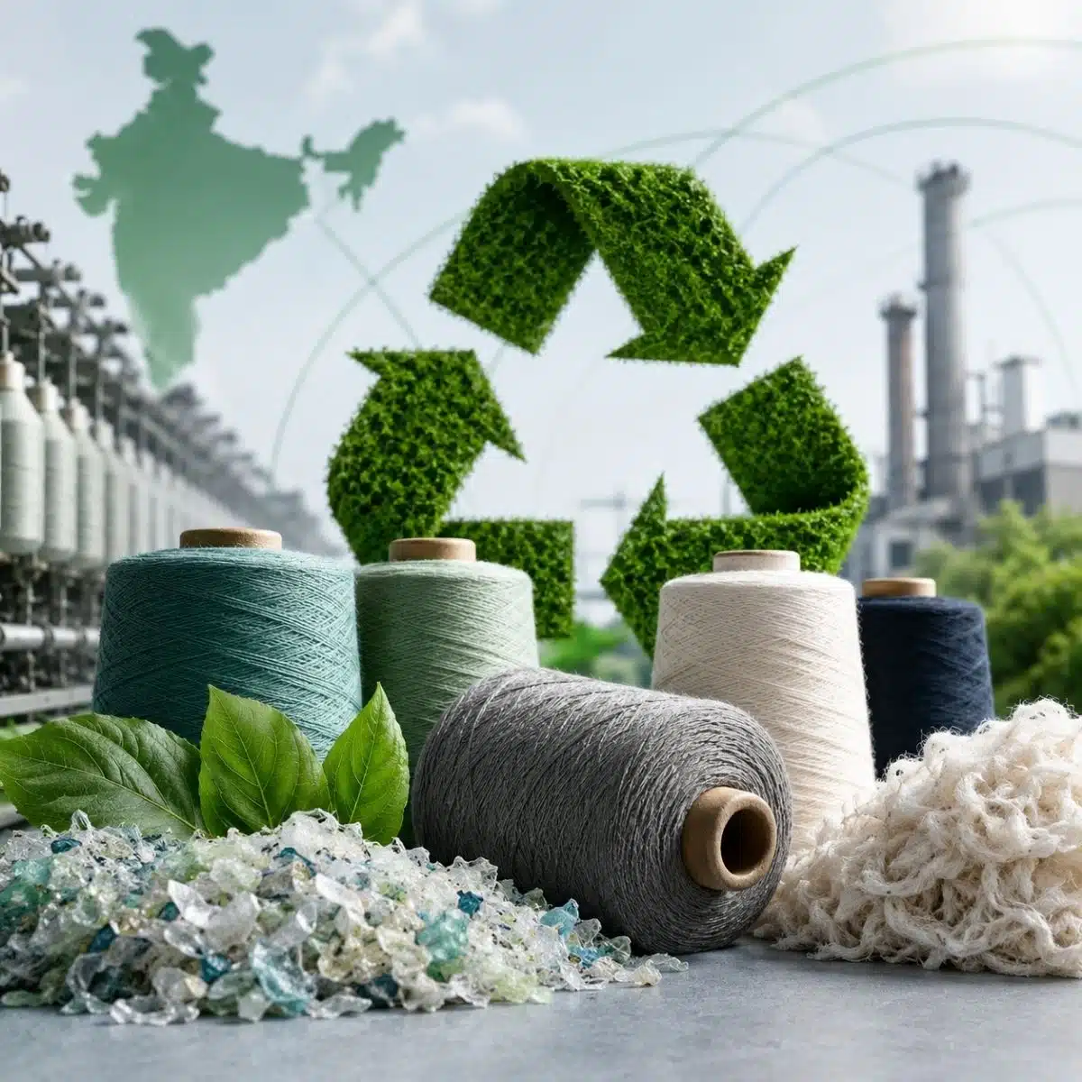 recycled yarn manufacturers in India