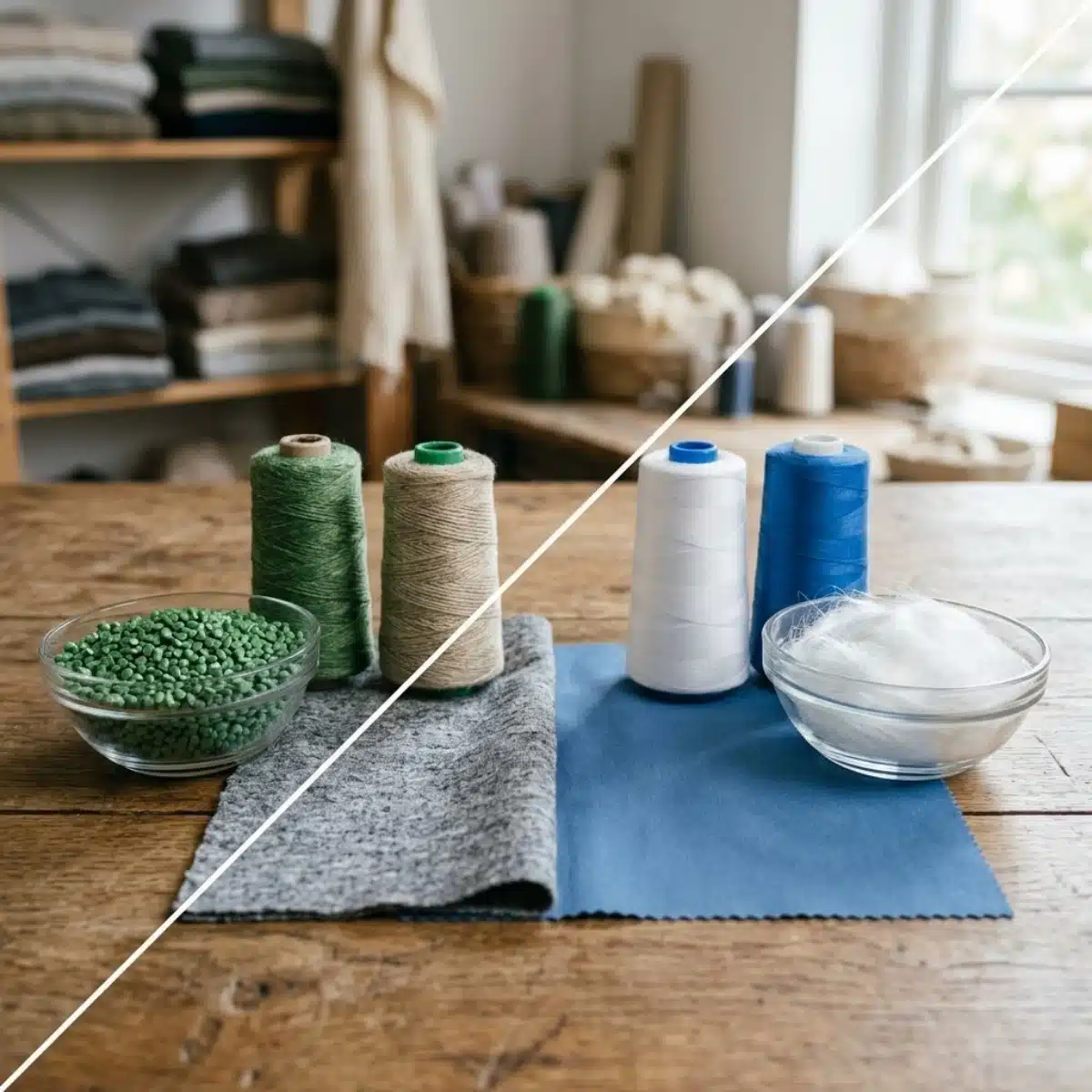 recycled polyester vs polyester
