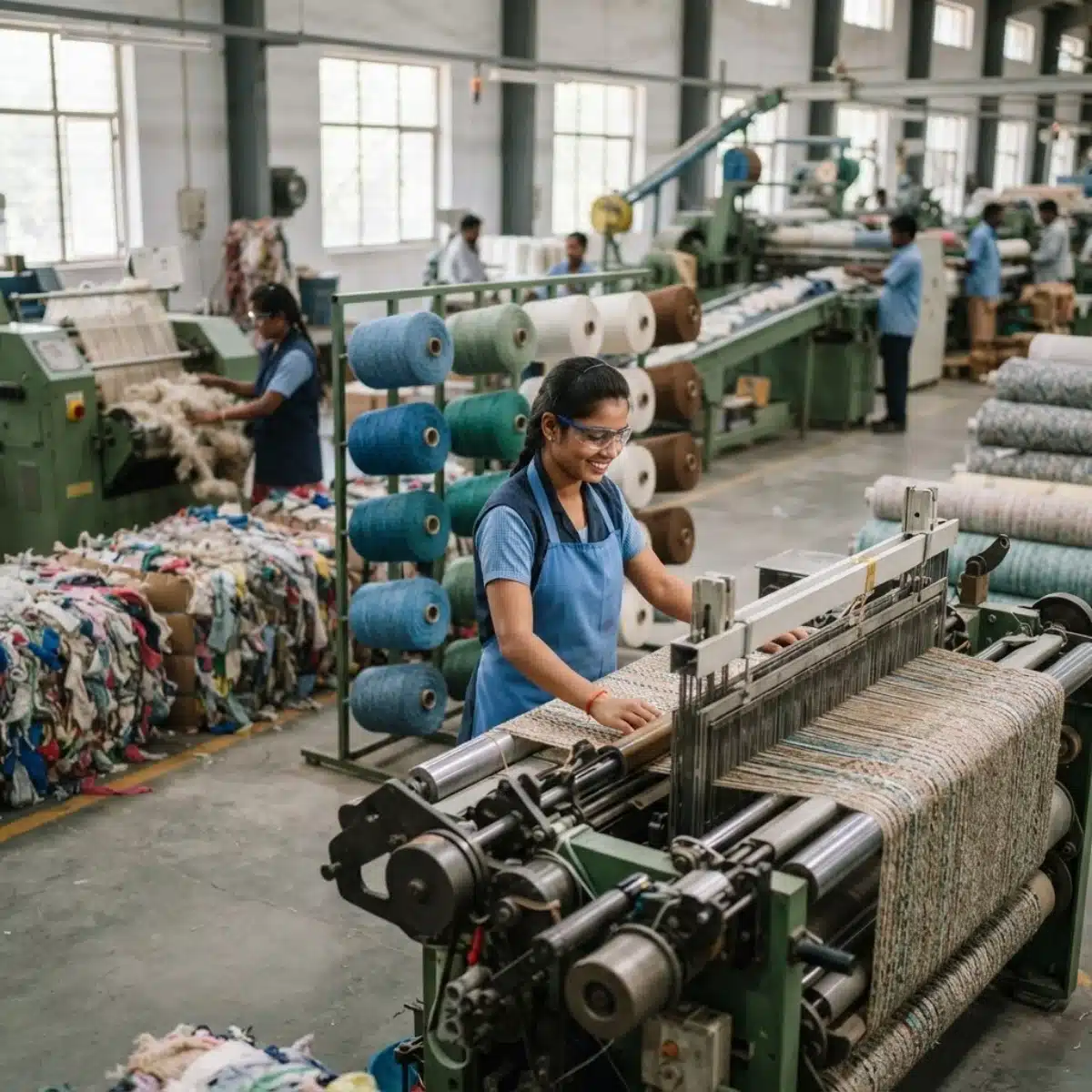 recycled textile market