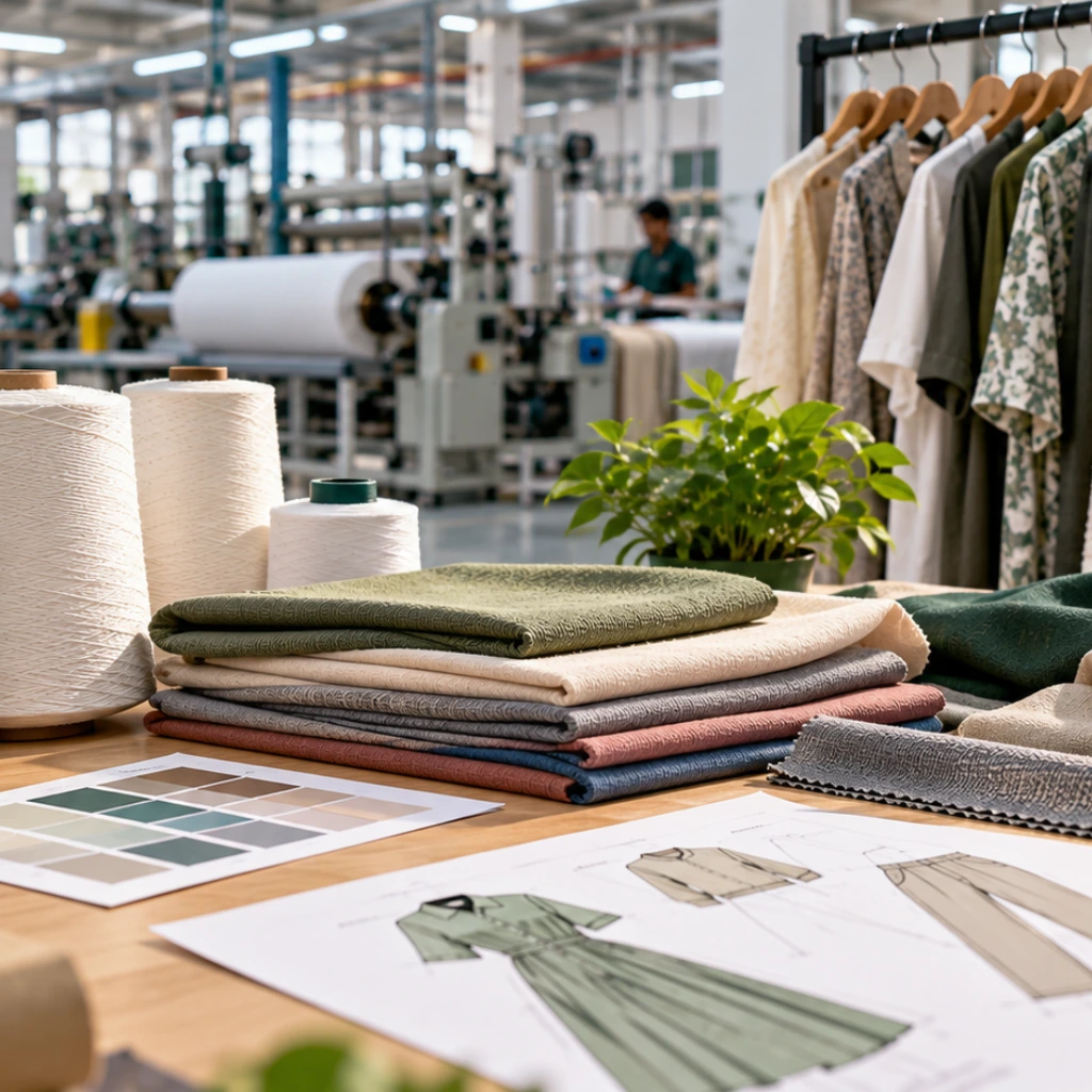 recycled polyester for fashion brands